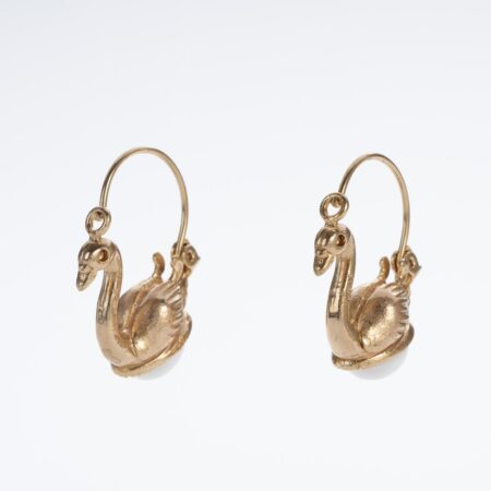 Orecchini Cigno Liberty: Eleganza Senza Tempo