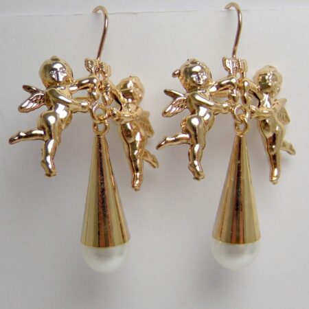 Orecchini angeli con goccia