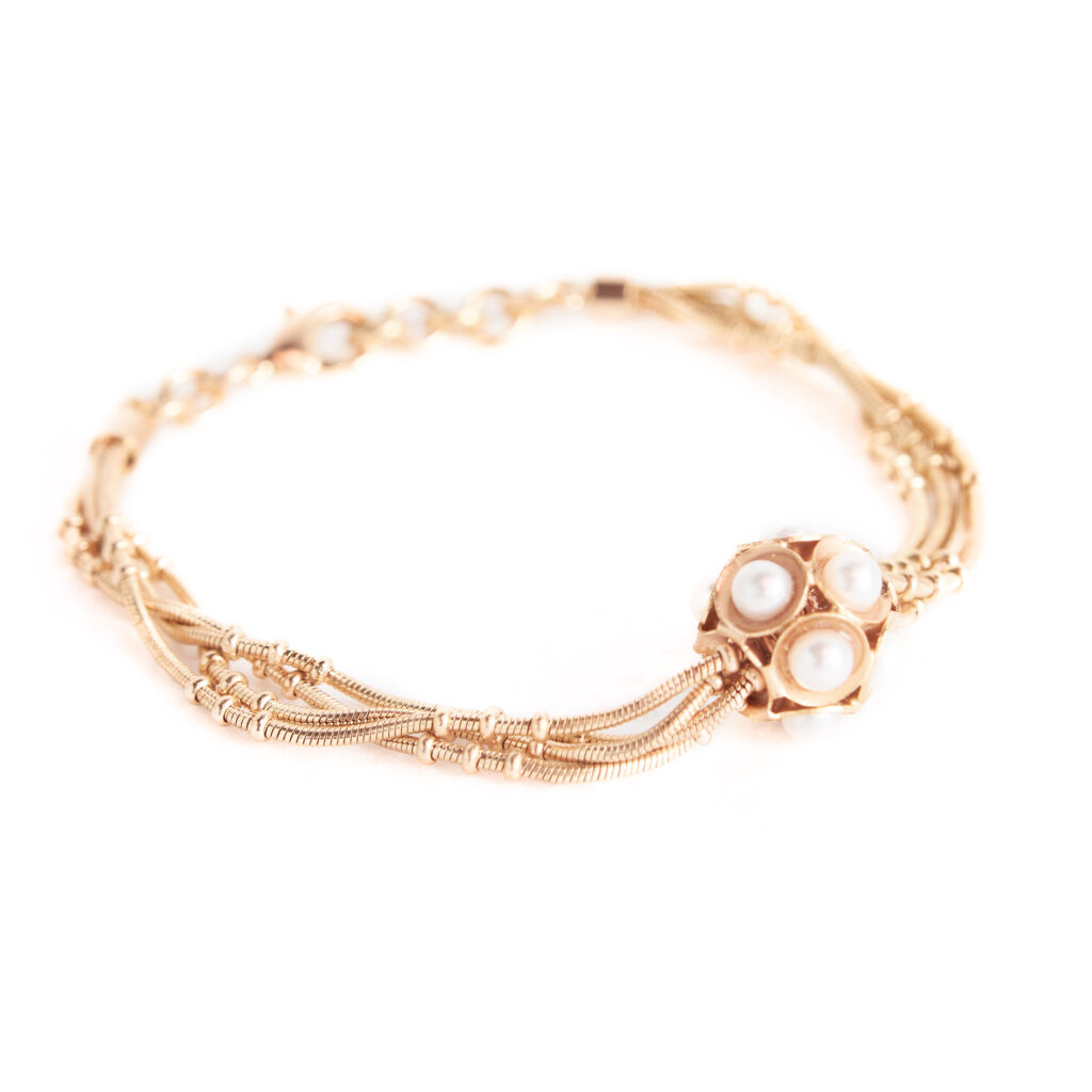 Parure completa: collana orecchini anello bracciale stile Liberty
