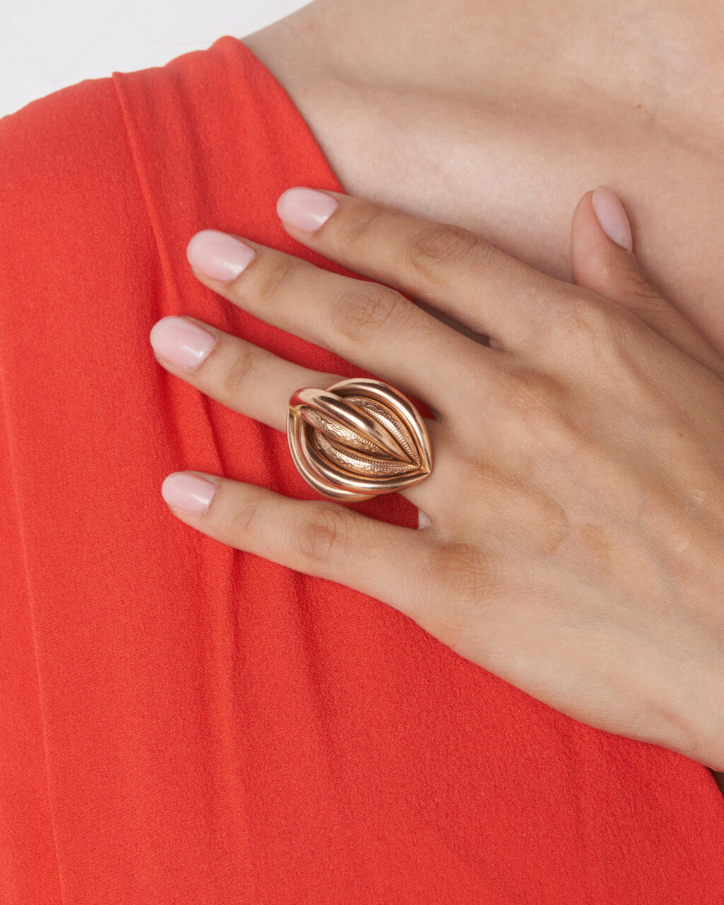 Anello donna "Noce Eterna" regolabile
