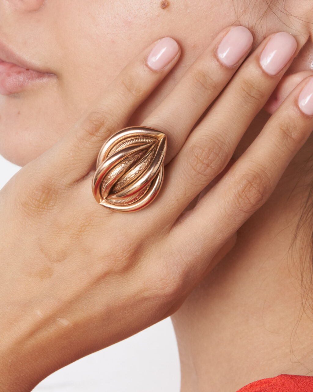 Anello donna "Noce Eterna" regolabile