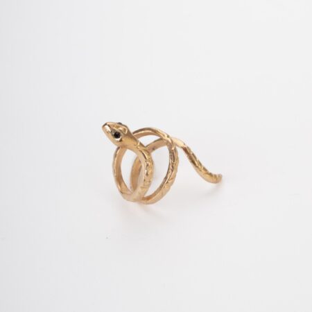 Talismano di forza: Anello serpente in stile vintage